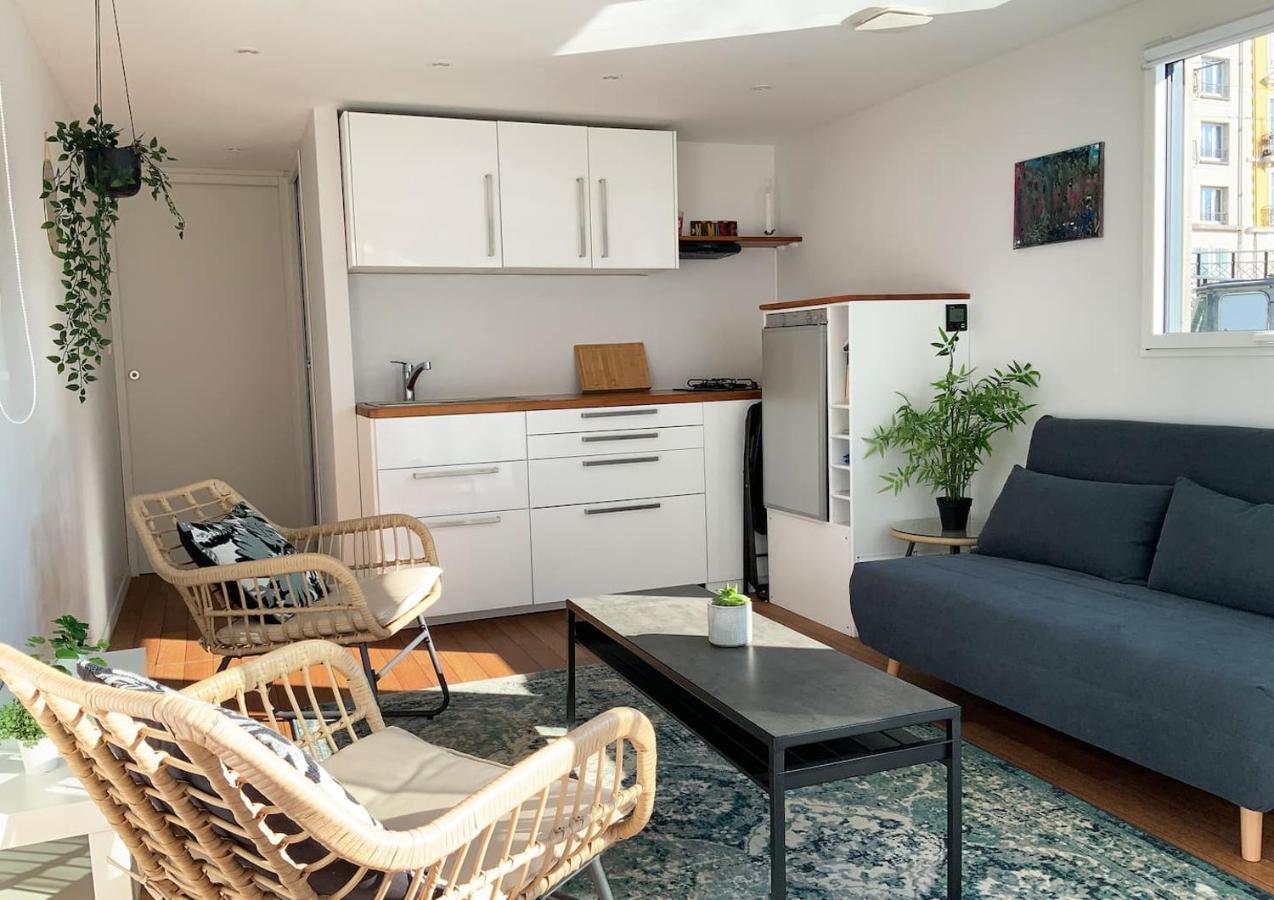 Bateau Appartement Sur L'Erdre Au Coeur De Nantes Dış mekan fotoğraf