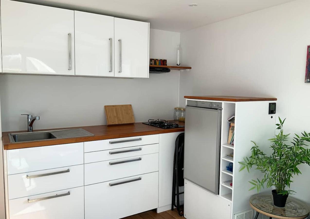 Bateau Appartement Sur L'Erdre Au Coeur De Nantes Dış mekan fotoğraf